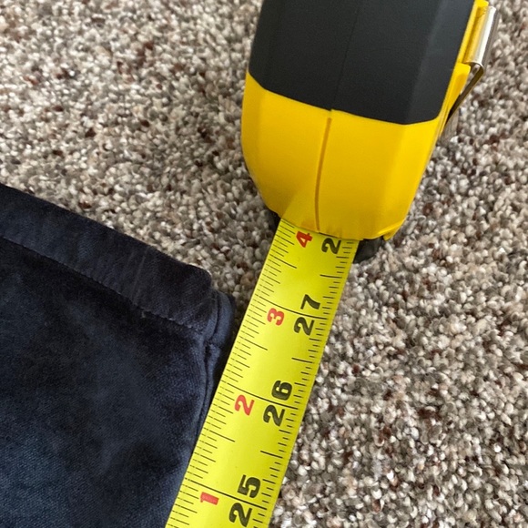 PAIGE | Blue Velvet Cotton/Rayon/Spandex Button-Fly Hoxton Ankle Peg Jeans/Pants - Picture 14 of 15